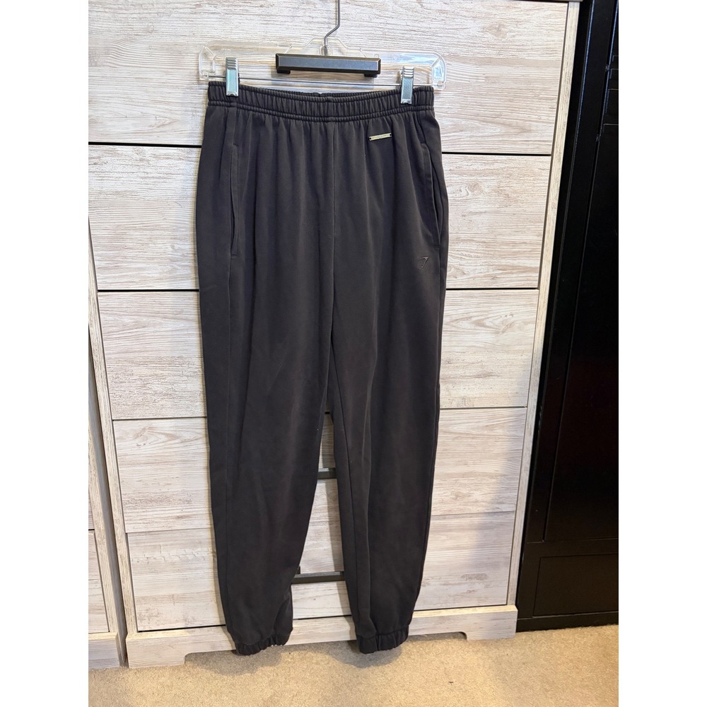 Gymshark Whitney Simmons Joggers Black High Waisted Sweatpants Womens Small